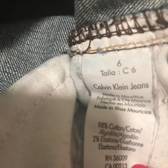 Calvin Klein Women’s Jeans size 28/6 - Picture 12 of 14